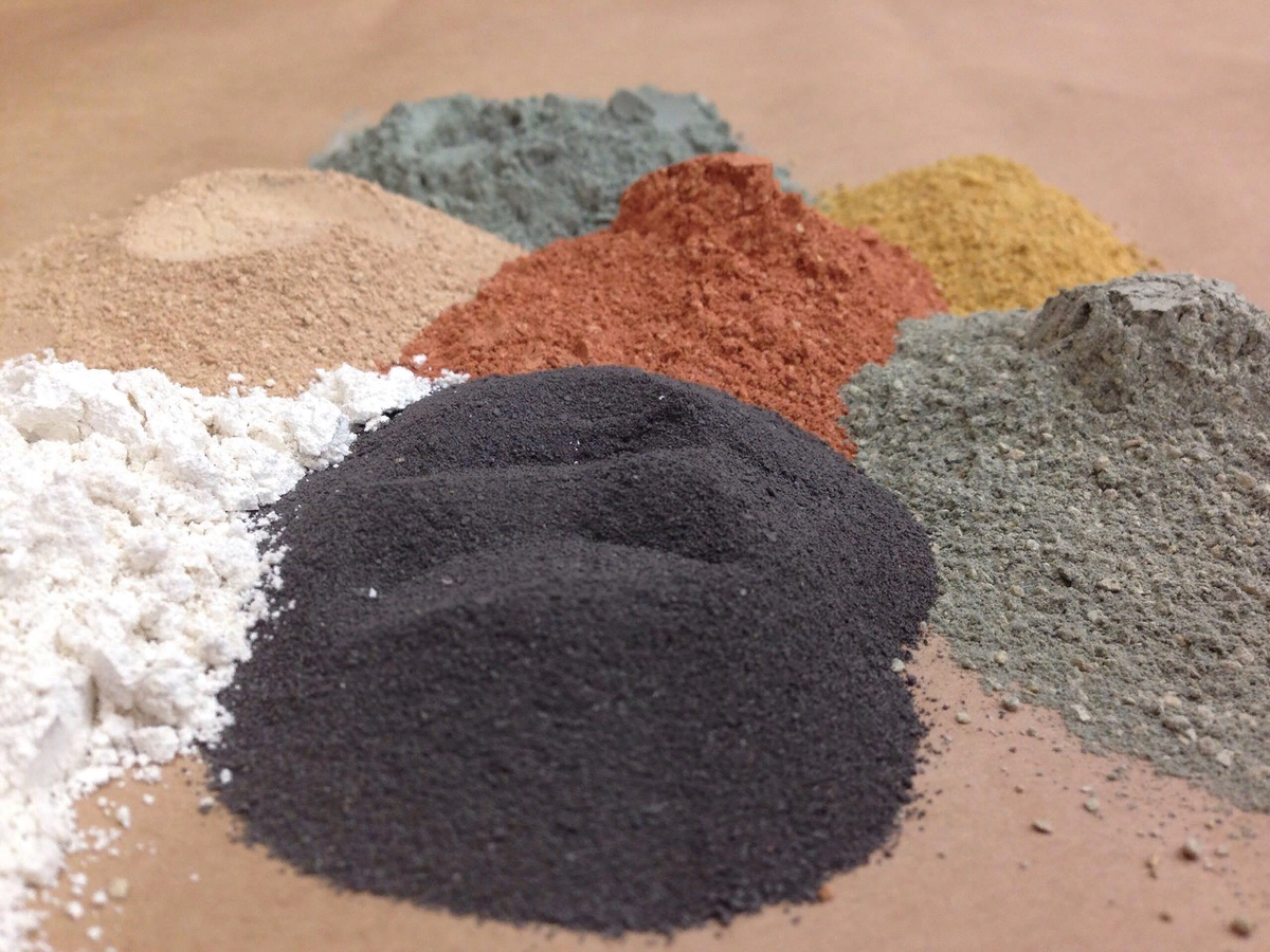 Разные сорта глины