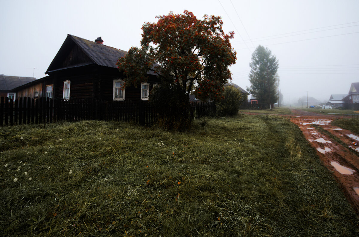 Утром осенью  на родных улицах