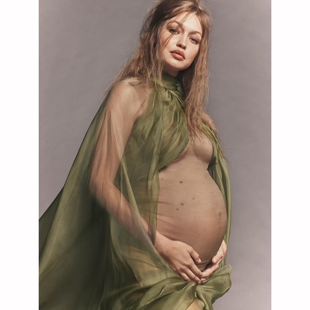 Фотосессия беременной Джиджи Хадид