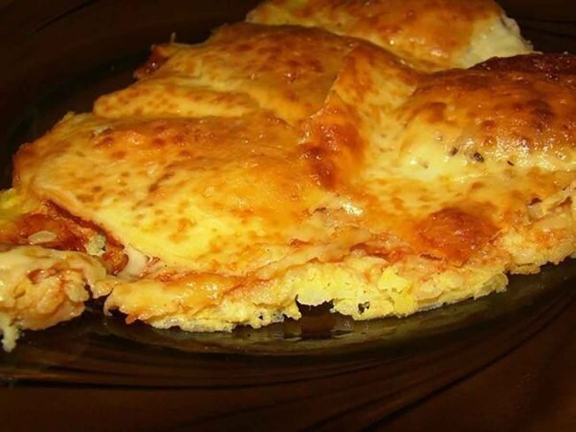 Картофельная пицца
