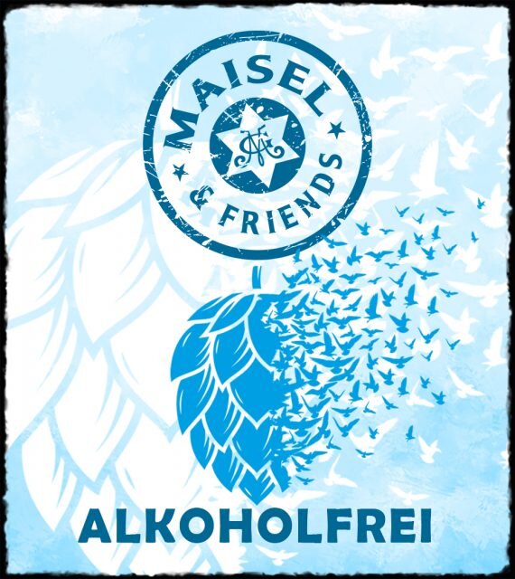 Этикетка «Maisel & Friends Alkoholfrei»