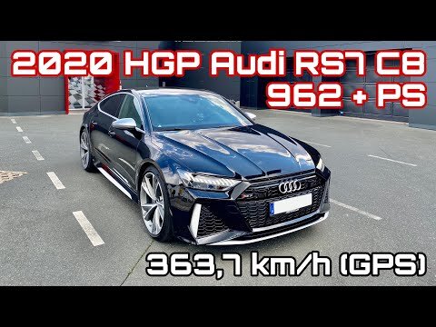 Не сравнивайте себя с этим HGP Audi RS7 Sportback, Если вы не за рулем Bugatti или Koenigsegg!
