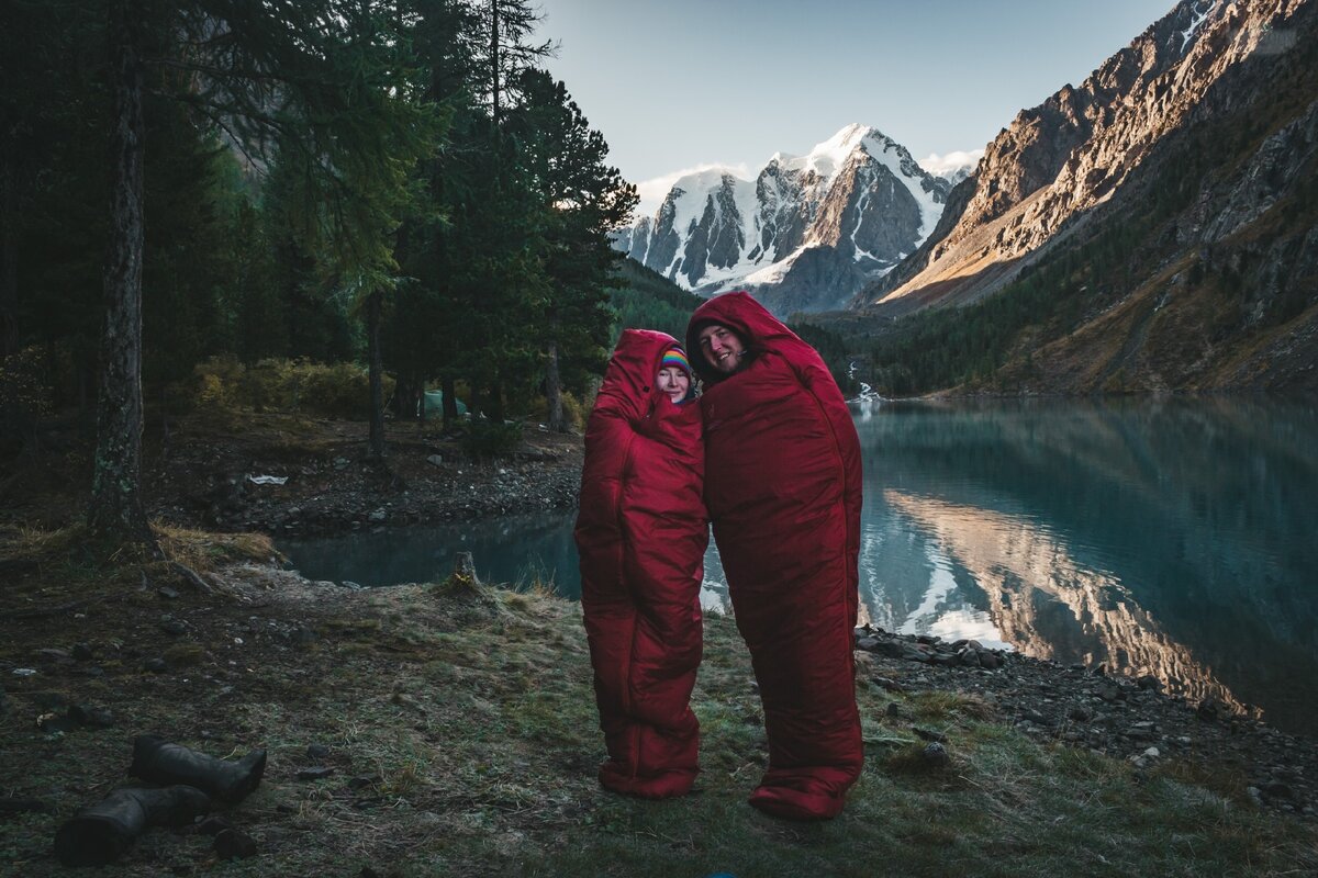 Шавлинские озера. Республика Алтай. Я и мой муж.