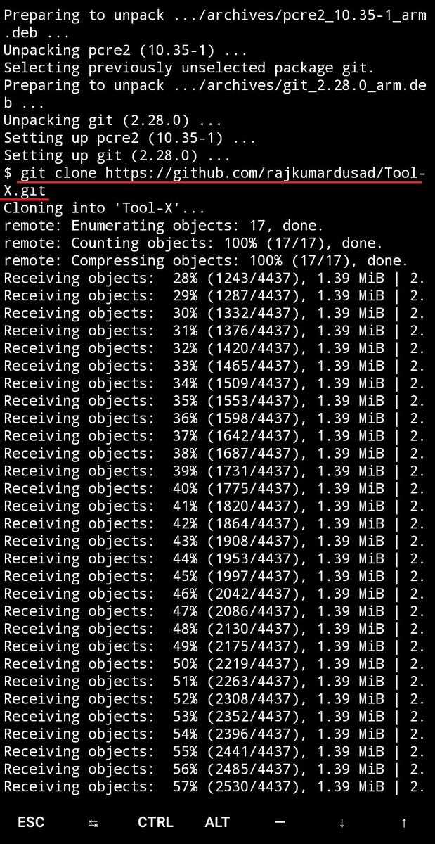 Клонирование репозитория с GitHub