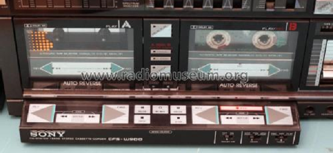 Магнитола Sony CFS-WV900. Последний топ от Sony и конкурент Sharp WF ...