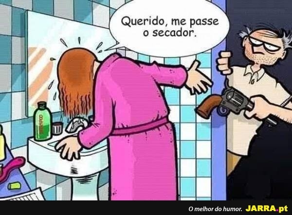 Дорогой, подай фен