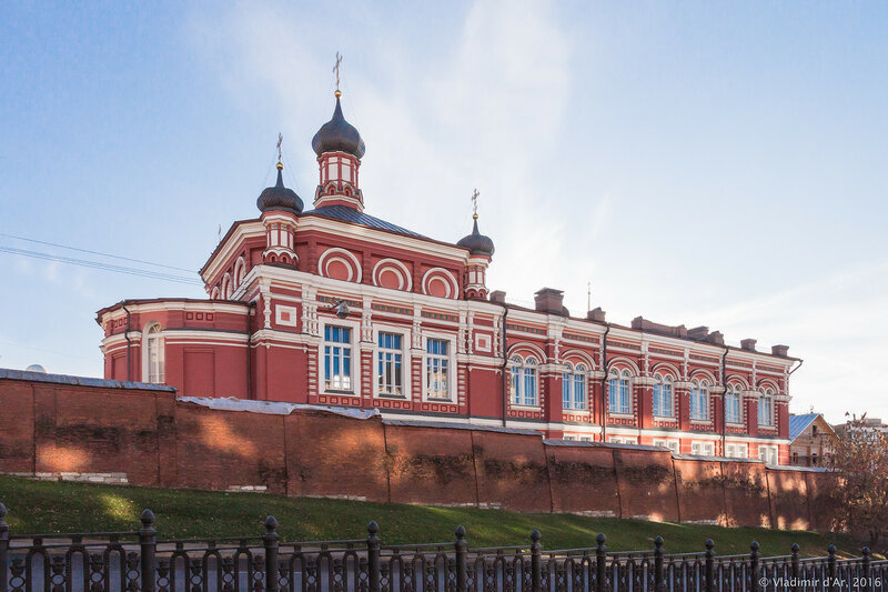 Рождественский женский «княжий» монастырь по адресу Рождественка 20/8