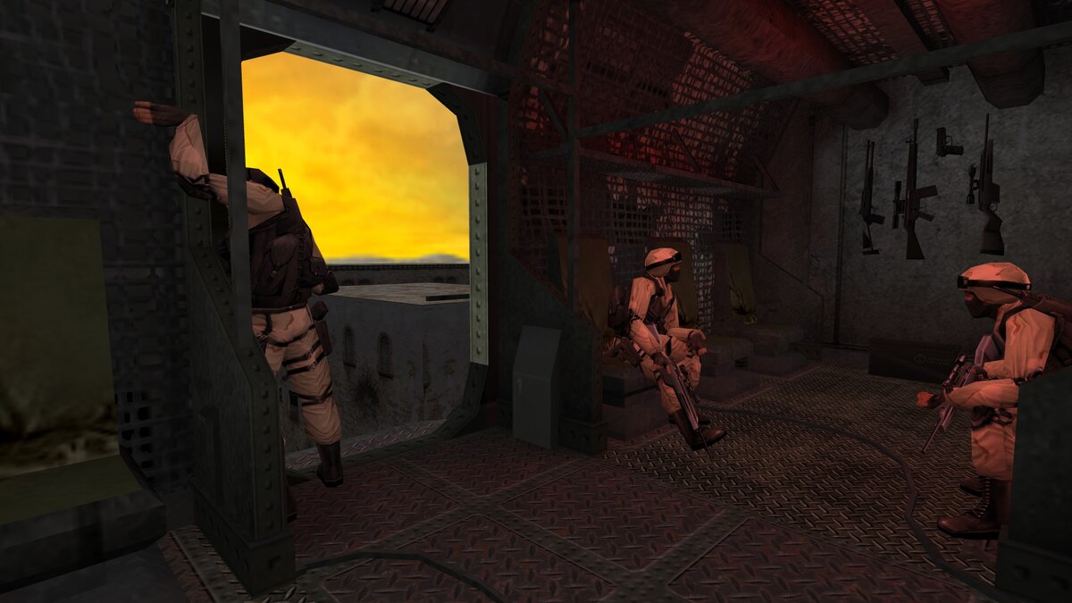 Первая кат сцена, по совместительству является началом первой мисии.