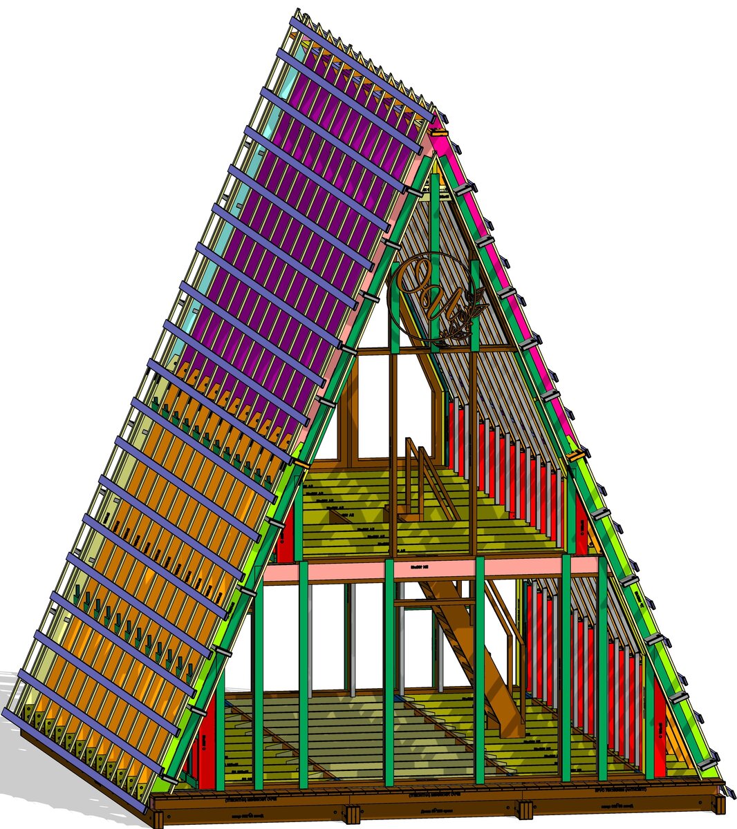 Сам каркас.