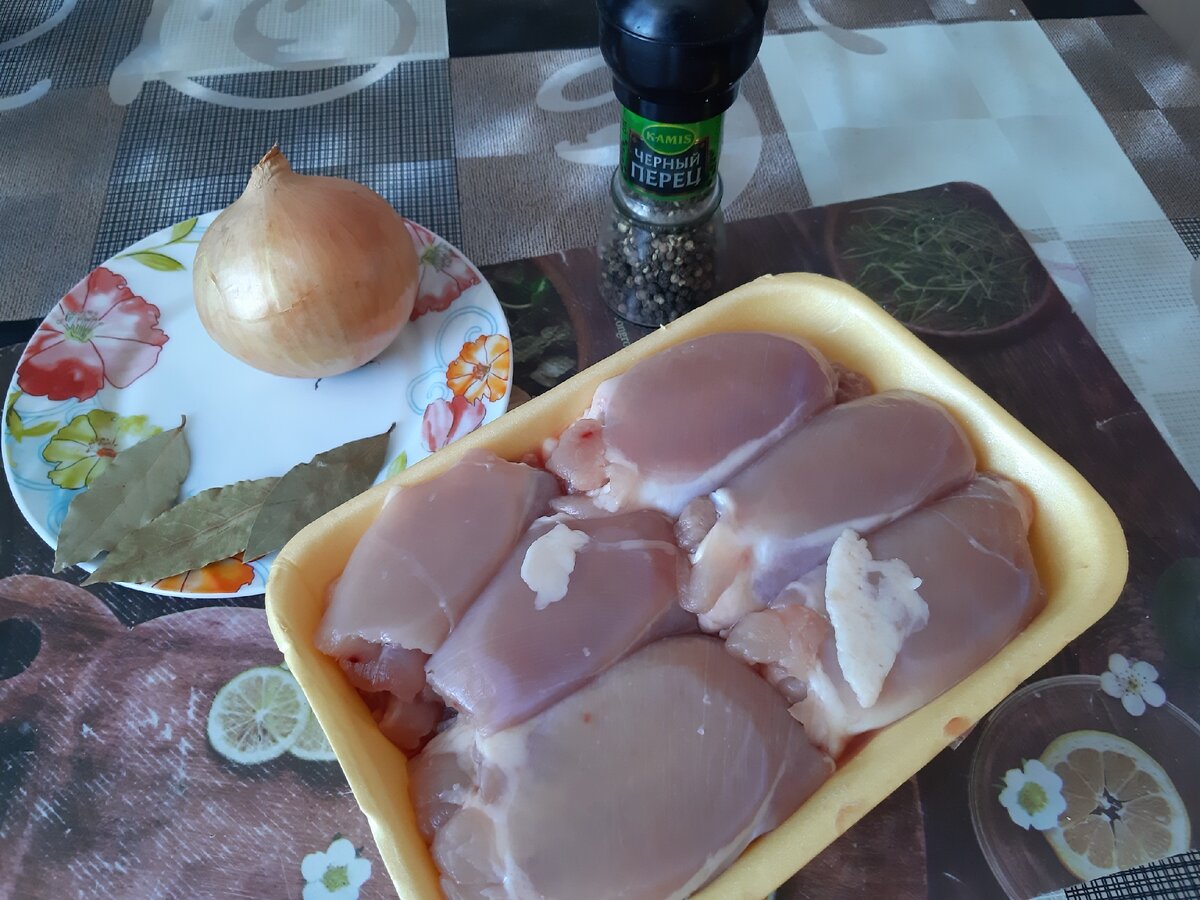 Подготовила все ингредиенты.