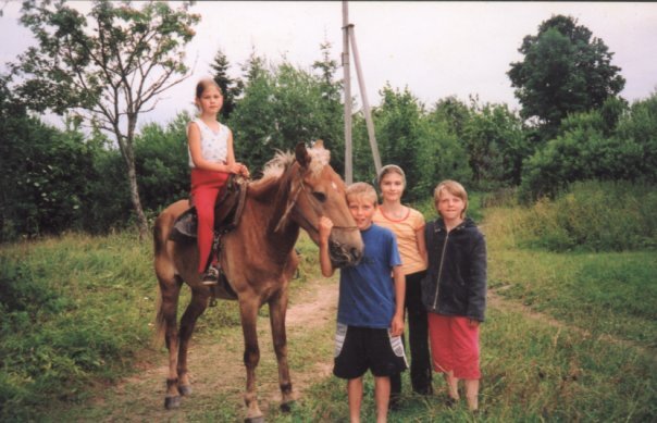 Детство в деревне