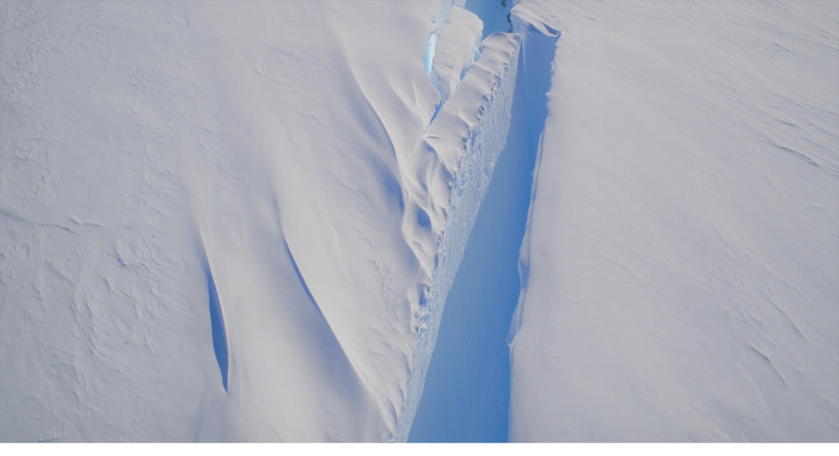 Шельфовый ледник Брант - Brunt Ice Shelf 