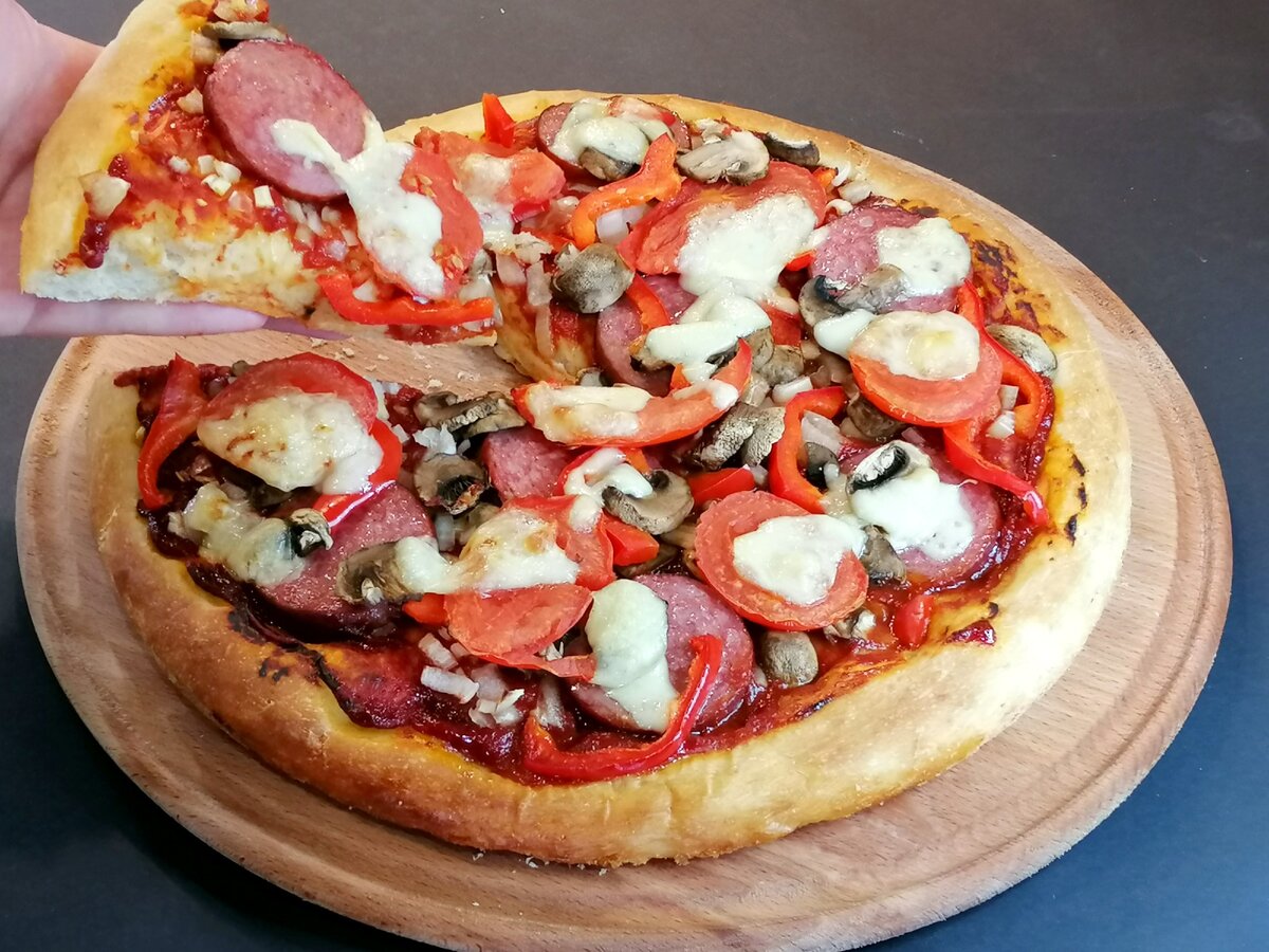 самые легкие рецепты для тесты пицца фото 82