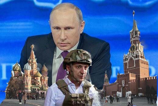 Путин пригласил Зеленского посетить Москву в "любое удобное для него время". Коллаж Путешественника во Времени