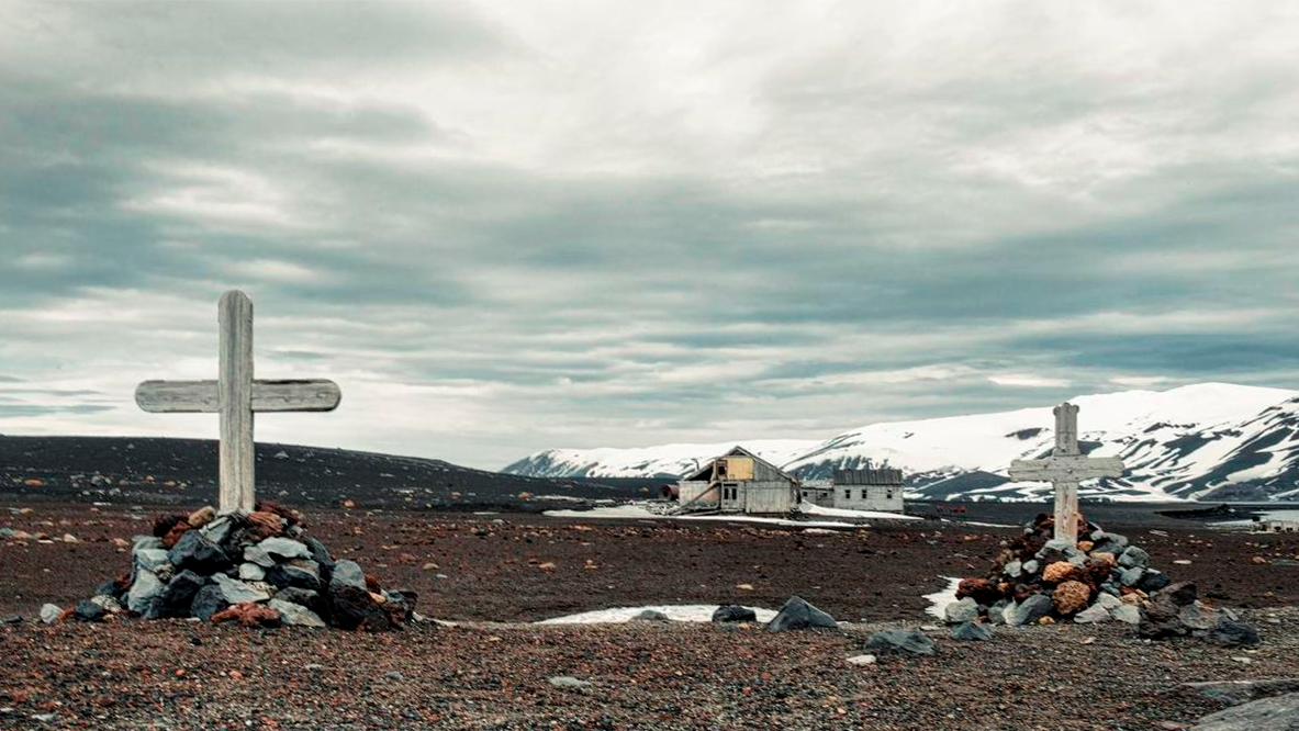 Кладбище в Антарктиде 