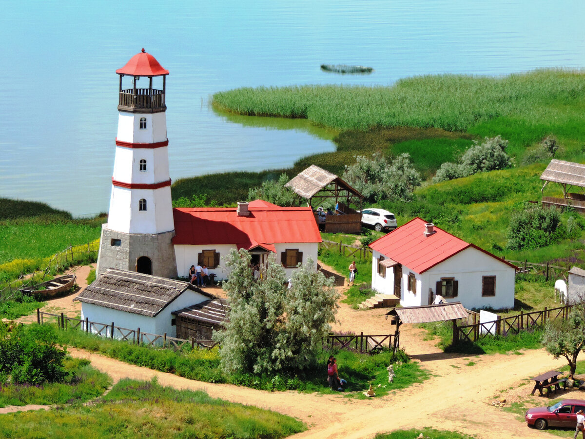 Маяк в Мержаново. Фото из личного архива автора