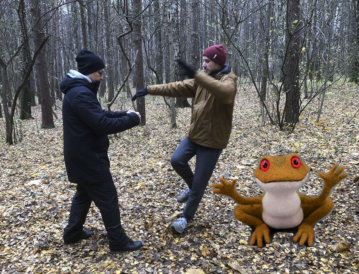 на занятиях в Москве