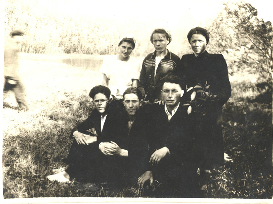 Окрестности деревни Непряхино 1958 год.