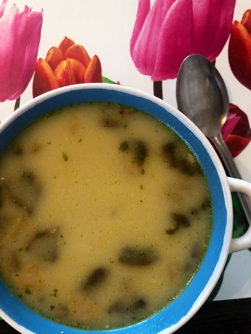 Ингредиенты для Сырный суп-пюре