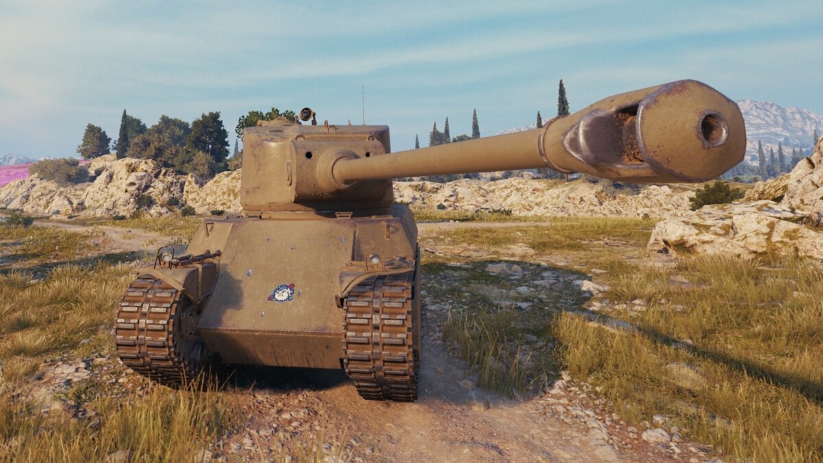 Скриншот из игры World of Tanks 