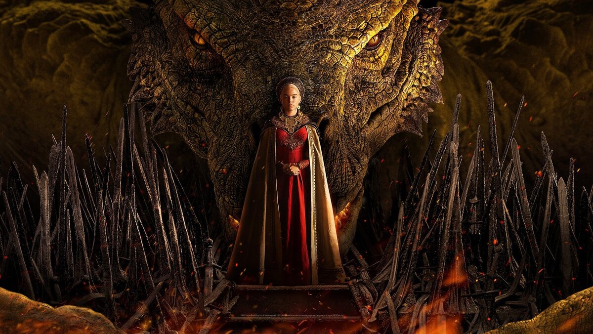Кадр из сериала «Дом Дракона»