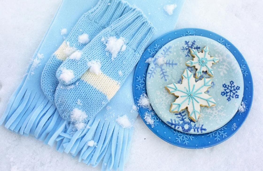    Шарф, варежки:Pixabay