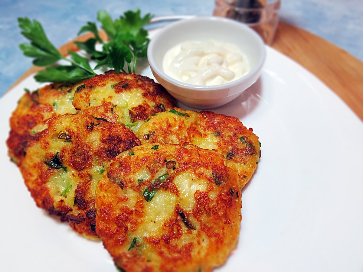 Картофельные оладушки