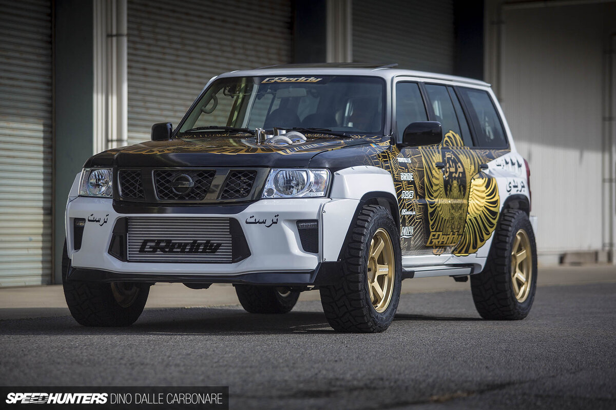 Nissan Patrol y61 пустыня