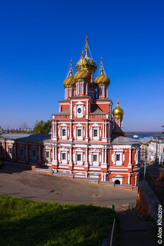 Архитектура нижегородского края. Нижний Новгород. Успенская Церковь Нижний Новгород. Успенская Церковь на Ильинской горе. НН Нижний Новгород.