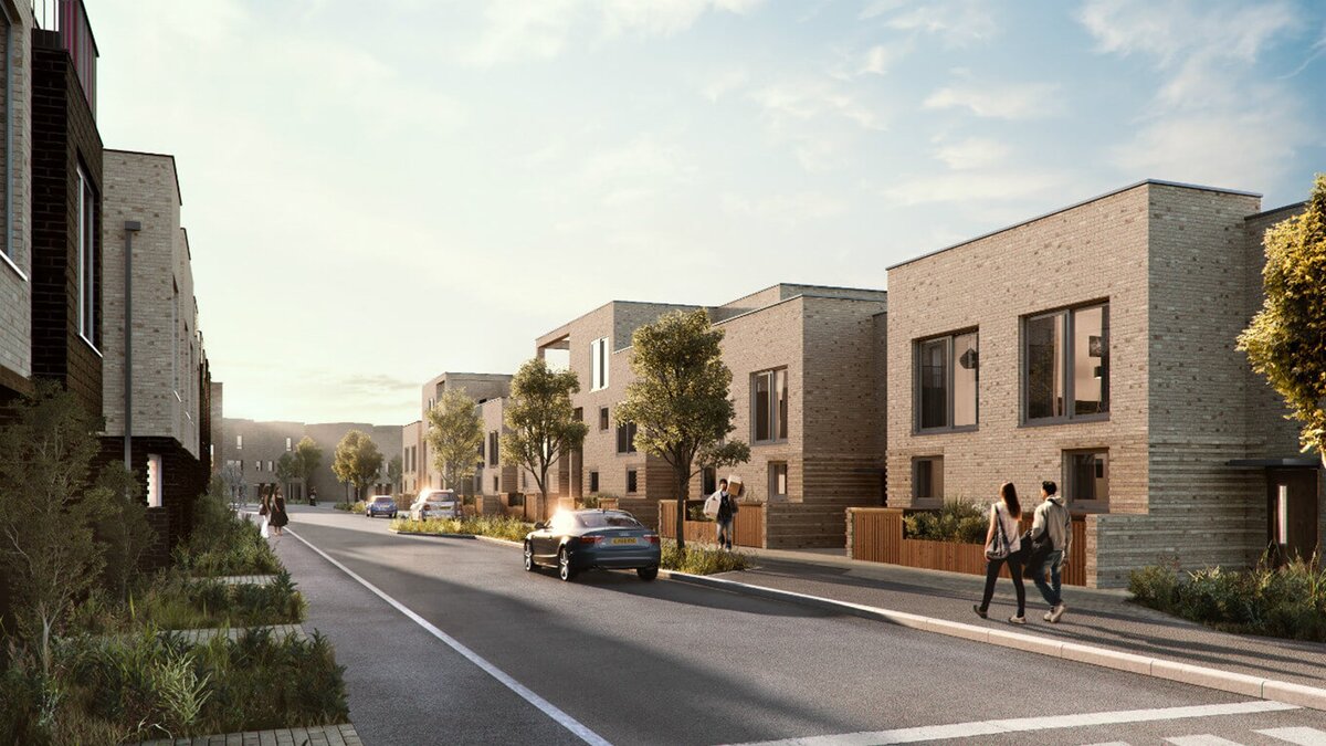 Так выглядят дома в Лондоне по программе "Доступное жильё"