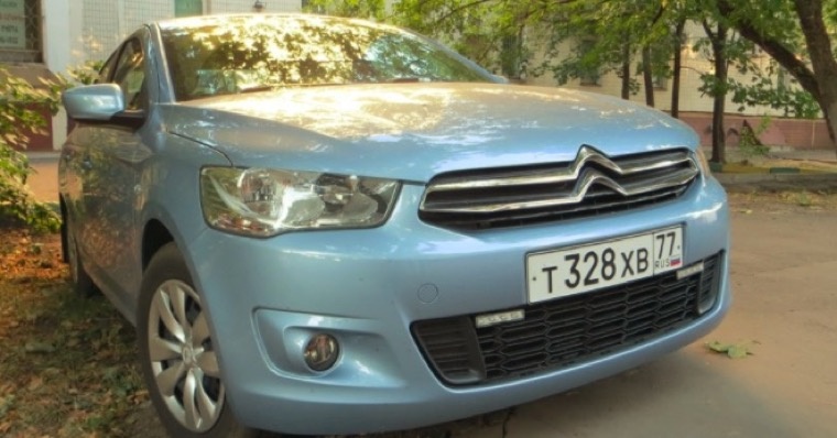 Пример автомобиля Citroen модели C5