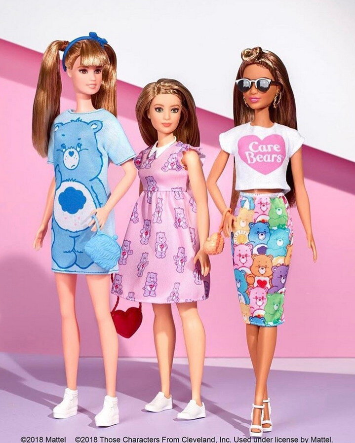 Barbie CareBears, коллекция одежды для Барби.