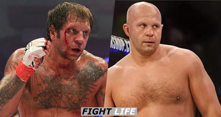 Александр и Федор Емельяненко