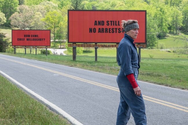 © Three Billboards Outside Ebbing, Missouri / Fox Searchlight Pictures  