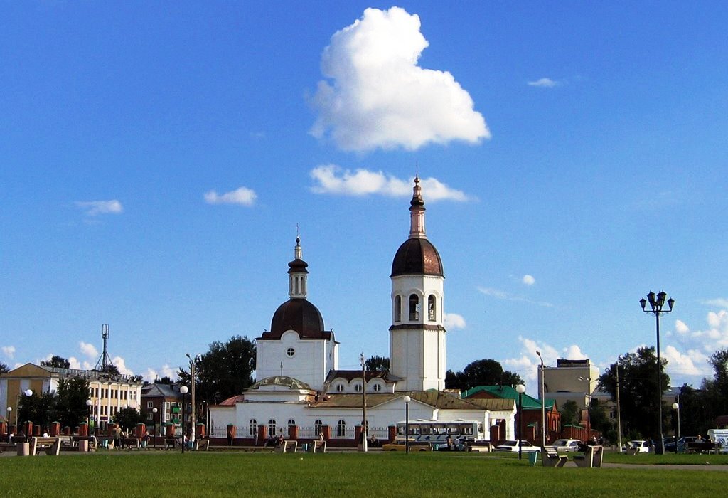 Центральная часть города Канска