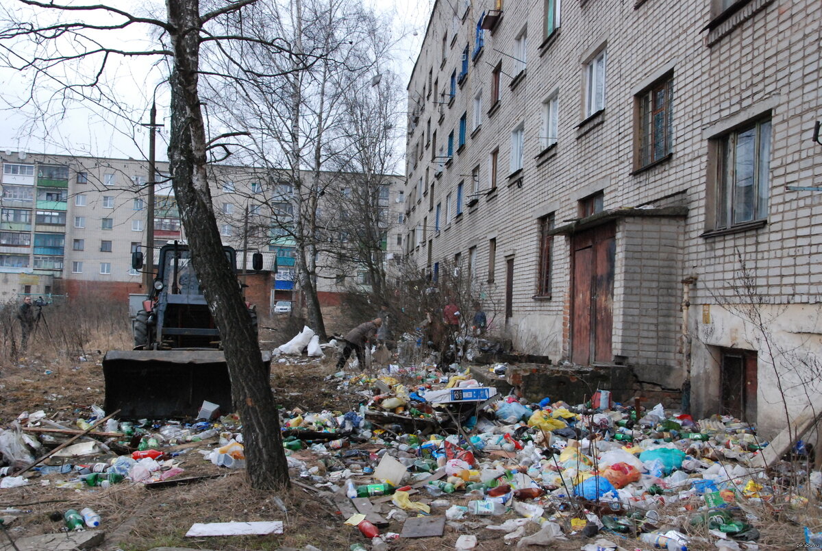 грязная зима в москве
