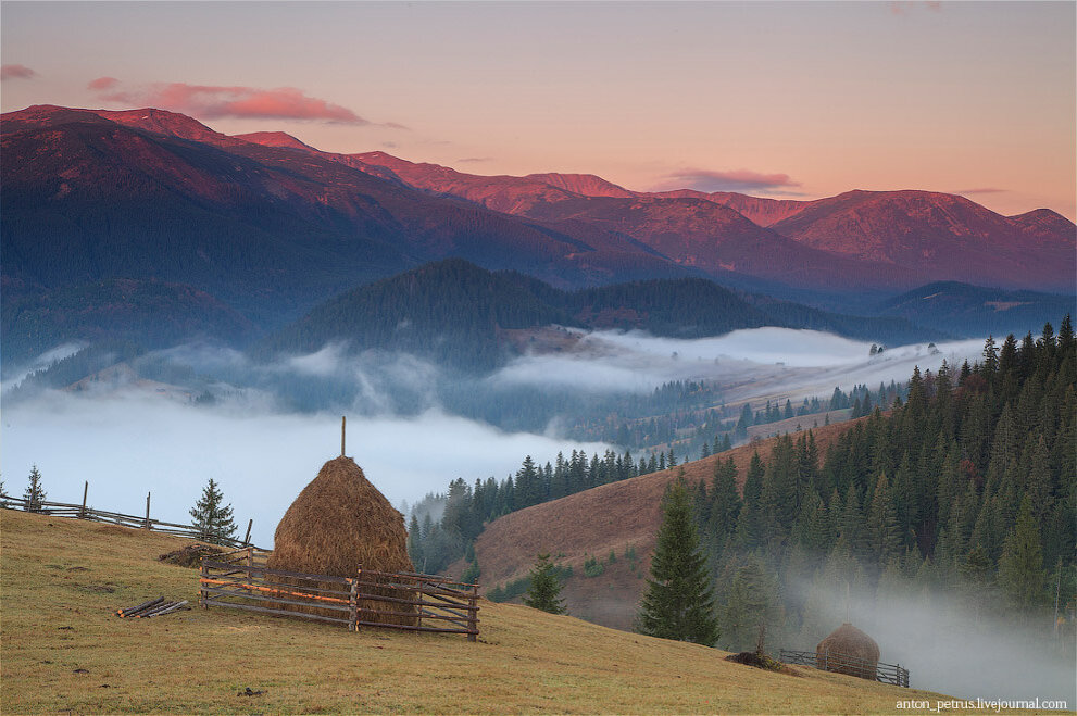 Карпаты путешествия