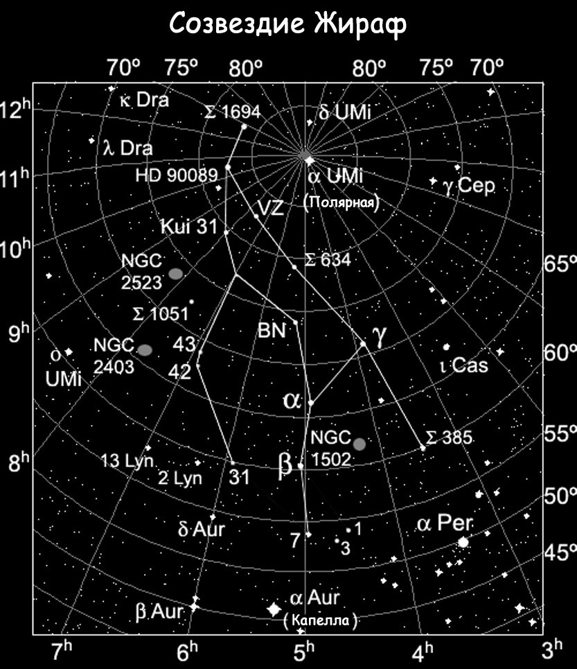 Созвездие Жираф