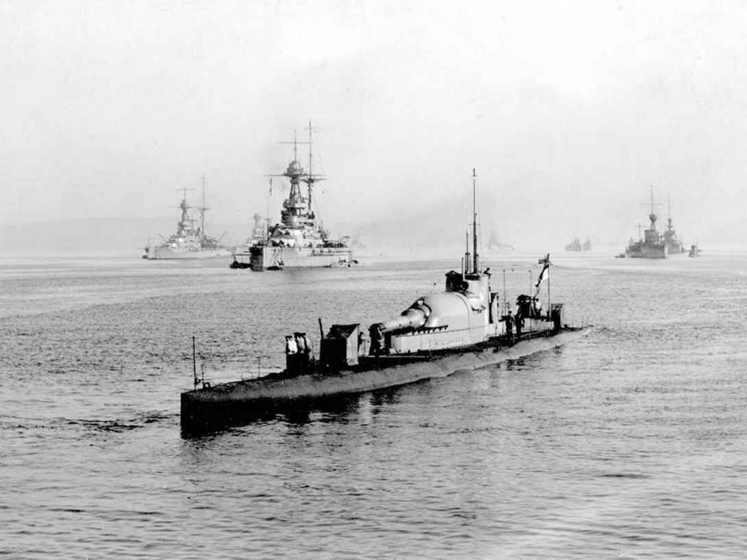 Британская субмарина типа М (бортовой номер М-1).