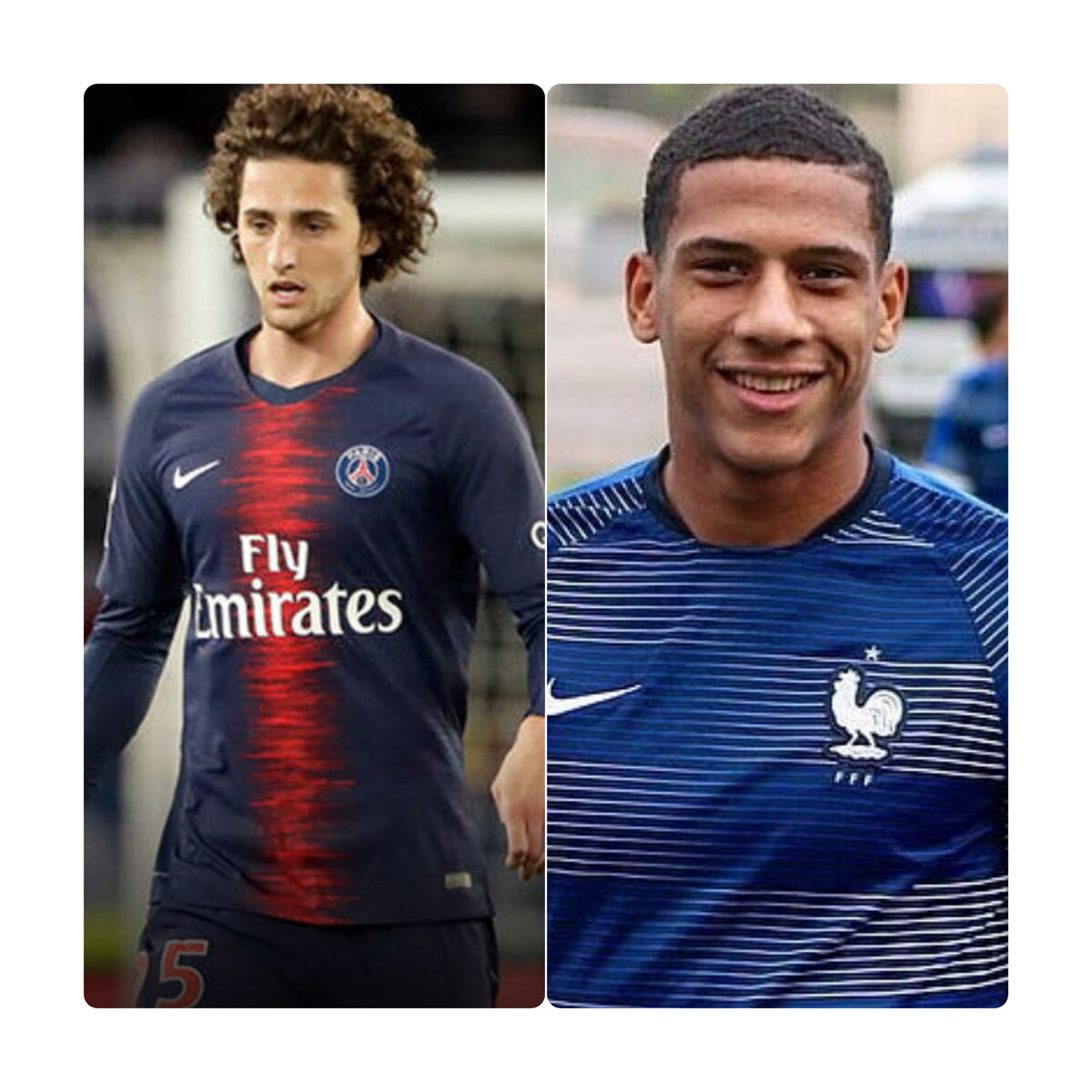 Адриен Рабьо и Жан-Клер Тодибо 