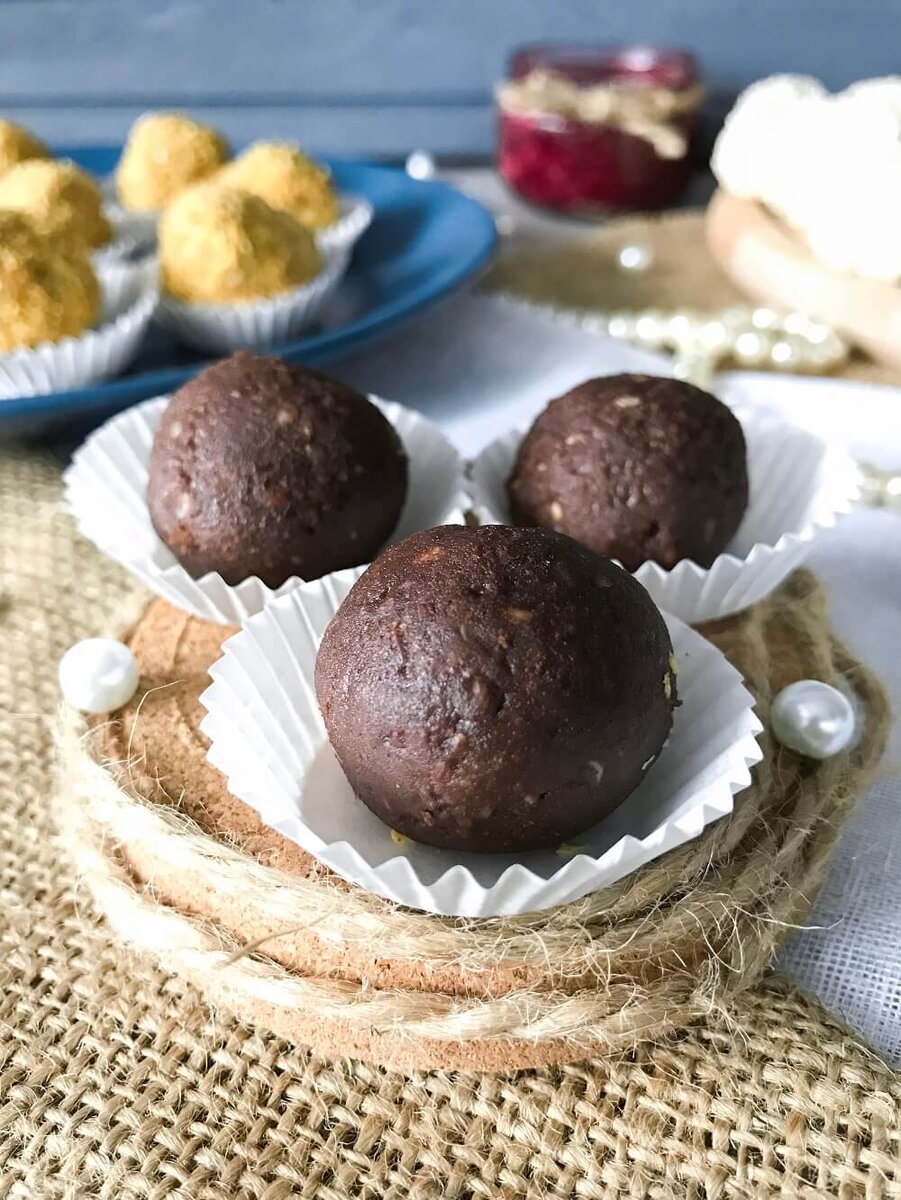 Рецепт шоколадных конфет без сахара и глютена