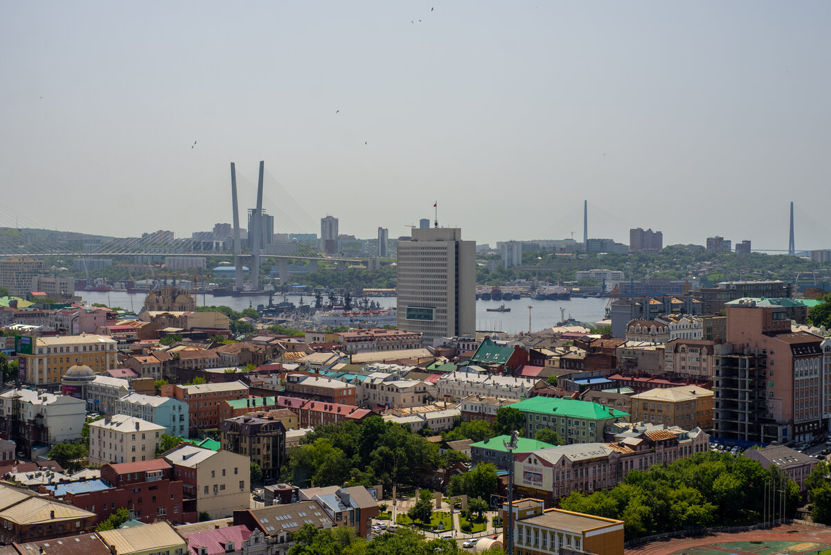 Вид на Владивосток. 