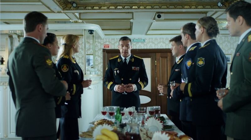 Кадр из сериала «Морские дьяволы. Рубежи родины»