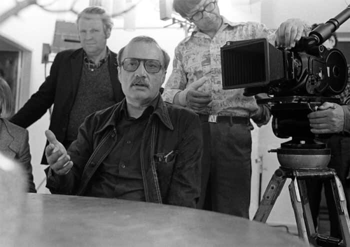 Геогрий Данелия за работой