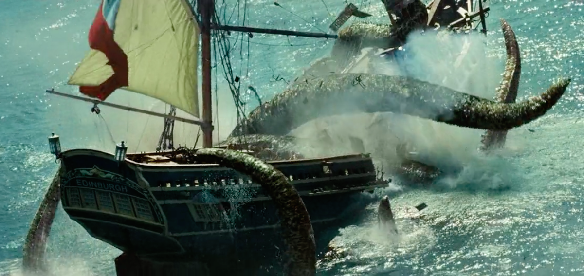 Я был тогда, в далеком 2006, еще совсем подростком. И каждое появление Кракена вызывало у меня восторг)