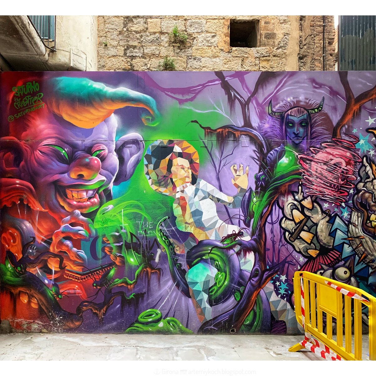 Plaça de Josep Pla I Casadevall, Girona, Catalonia, Spain