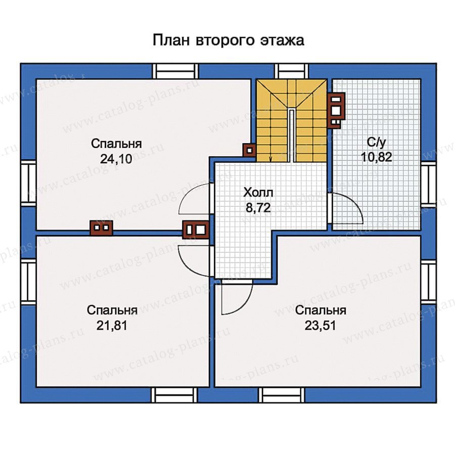 Проект двухэтажного дома из газобетона 168м² и смета на строительство |  Проекты Коттеджей | Дзен