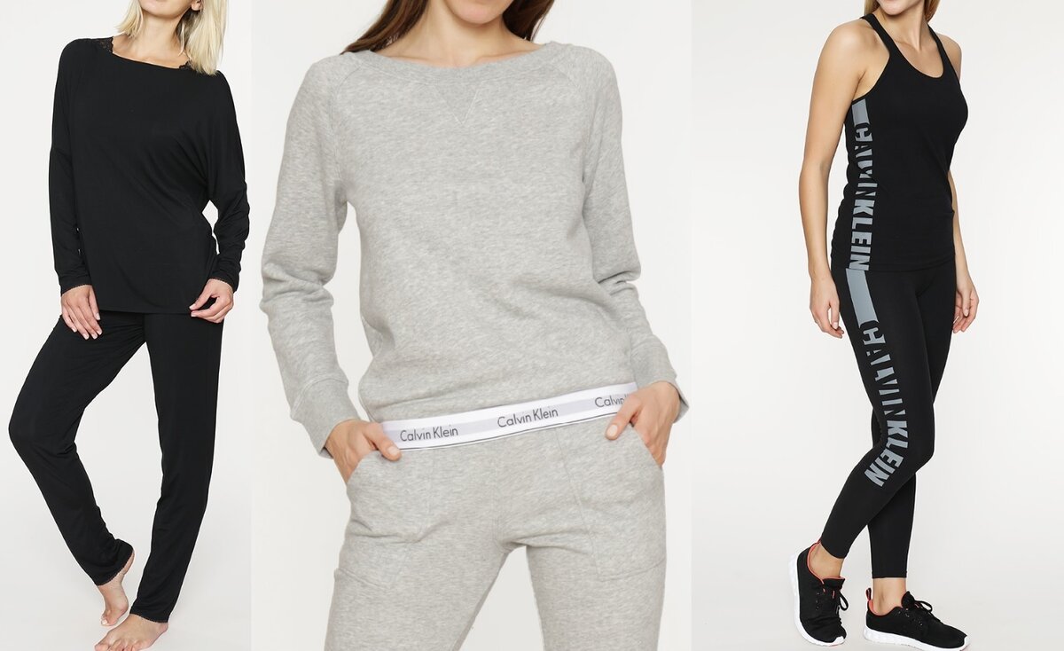 Спортивное белье и домашняя одежда Calvin Klein