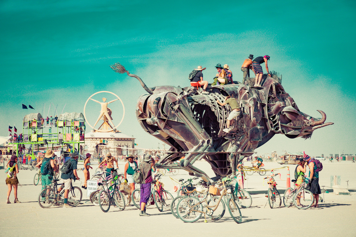 Burning man. Бернинг Мэн. Burning man, Невада. Арт-фестиваль Burning man. Фестиваль пустыня Невада США.