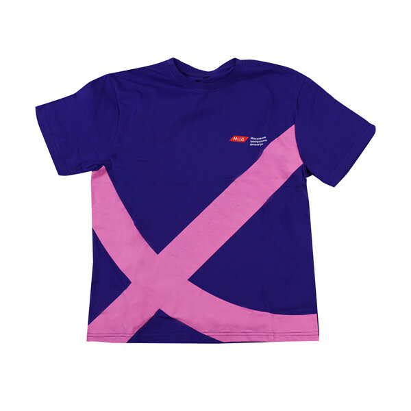 Нанесение сделано в крое , а затем сшито